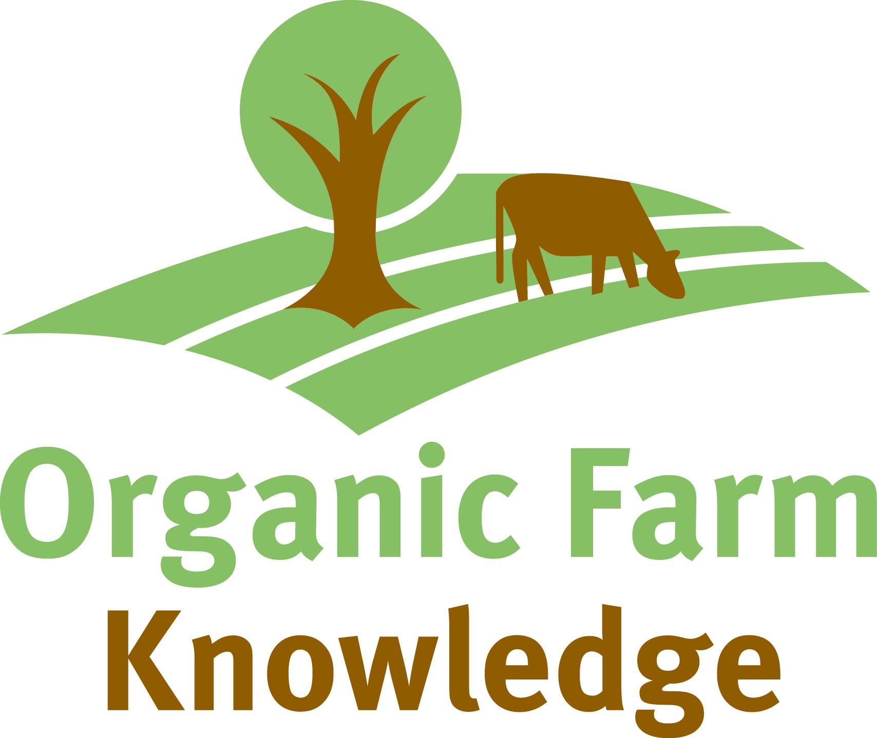 logo organic farm knowledge