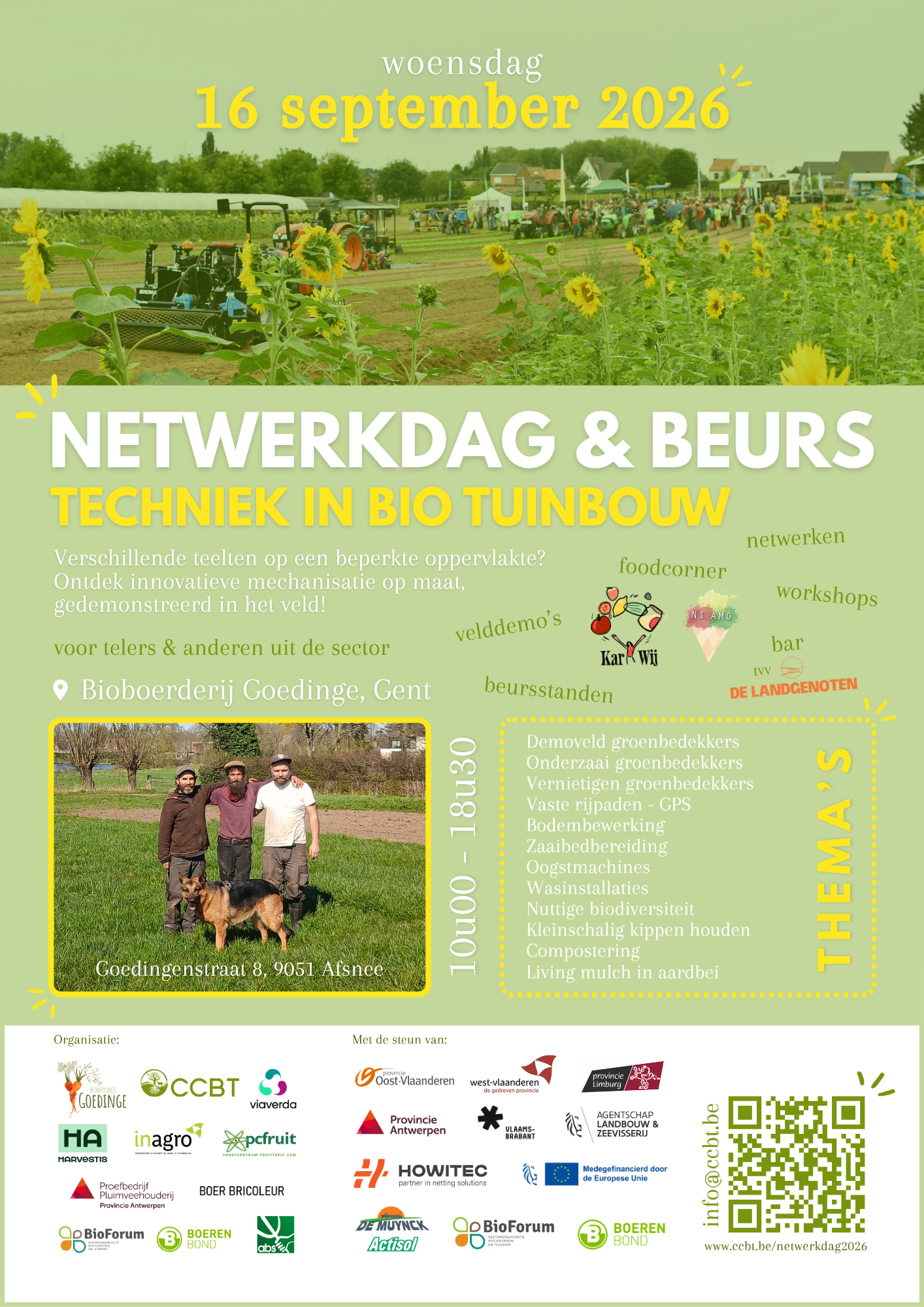 uitnodiging netwerkdag