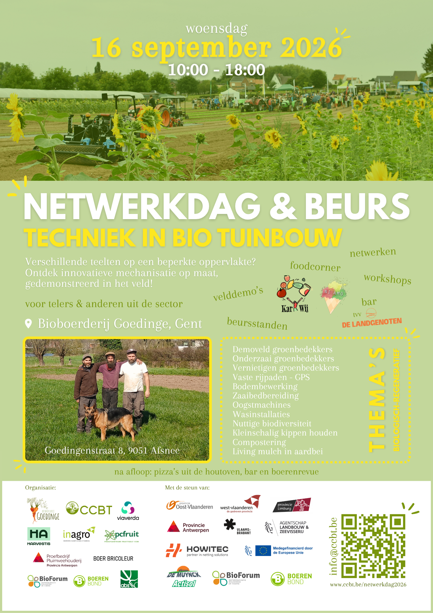 uitnodiging netwerkdag