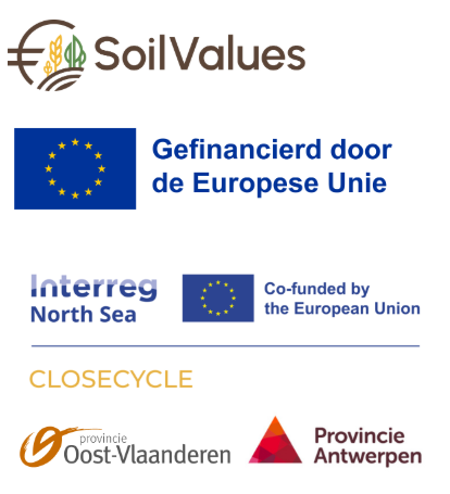 logo's boerderijcompostering ilvo