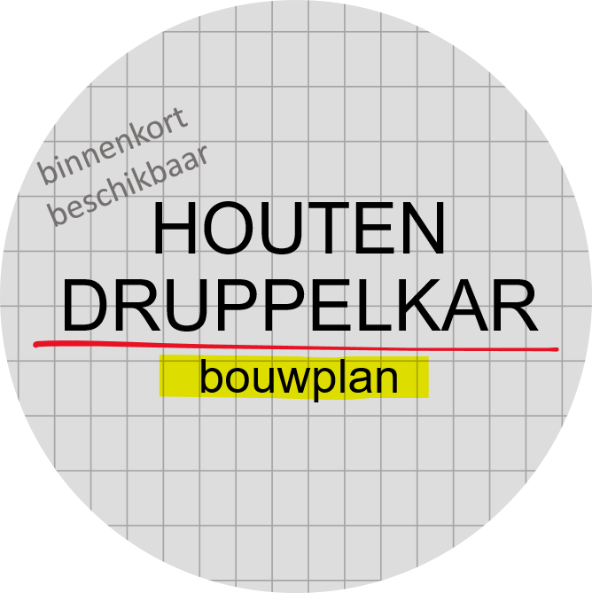 houten druppelkar bouwplan