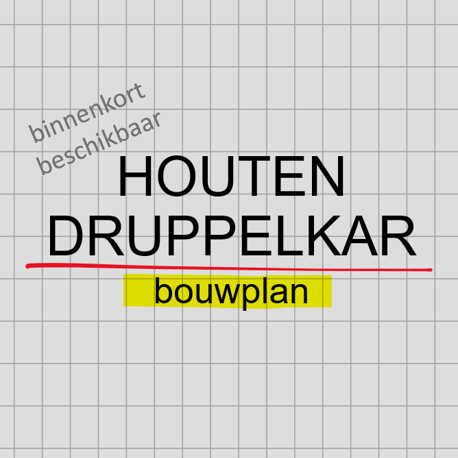 houten druppelkar bouwplan