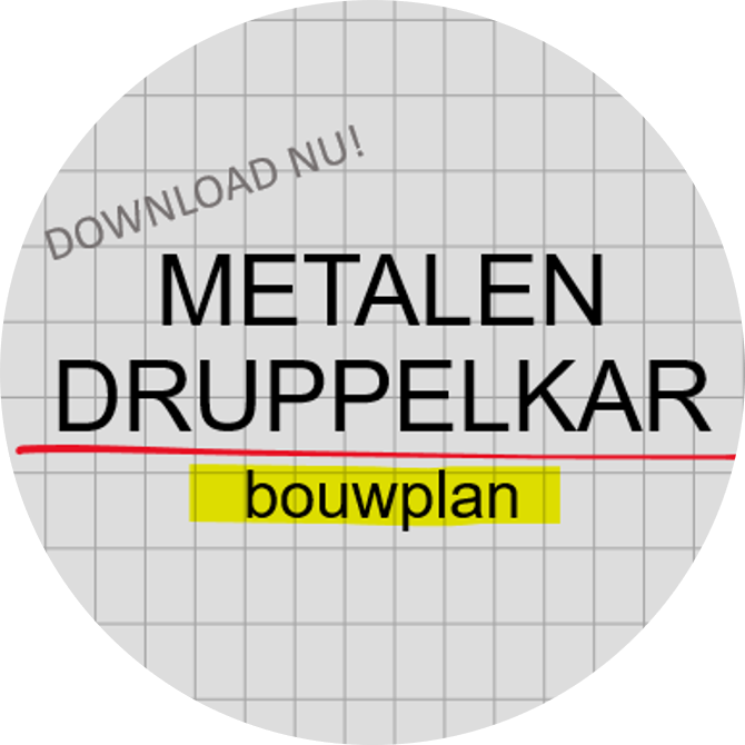 metalen druppelkar