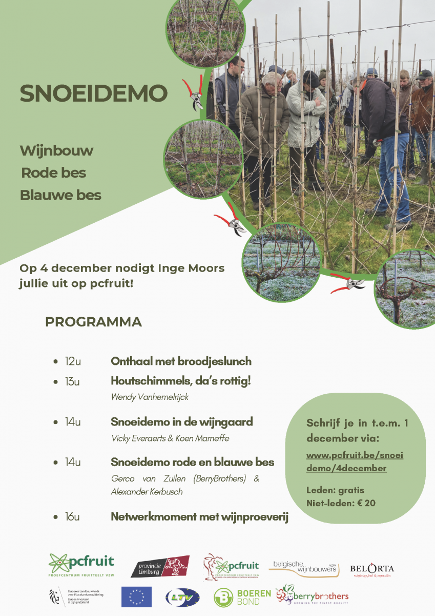 snoeidemo uitnodiging