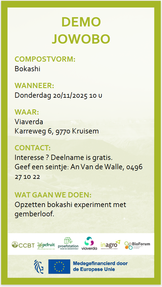 uitnodiging demo bokashi